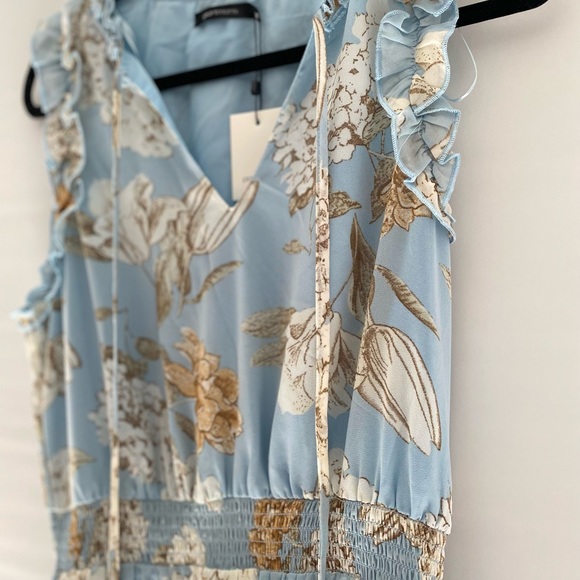 Brand new size 12 Portmans blue floral dress - Picture 2 of 4